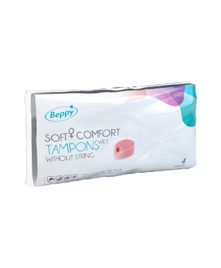 Tampony-BEPPY SOFTCOMFORT TAMPONS WET 4PCS