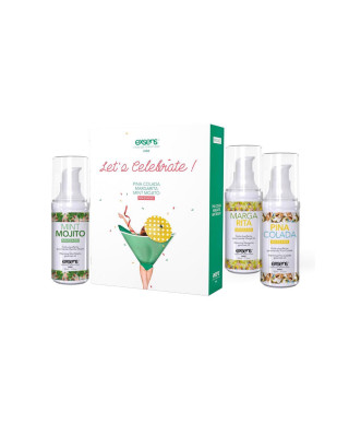 EXSENS GIFT SET LETS CELEBRATE 3 x 30ML