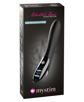 Stymulator-ELECTRIC ERIC ESTIM VIBRATOR BLACK