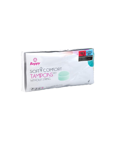 Tampony-BEPPY SOFTCOMFORT TAMPONS DRY 4PCS