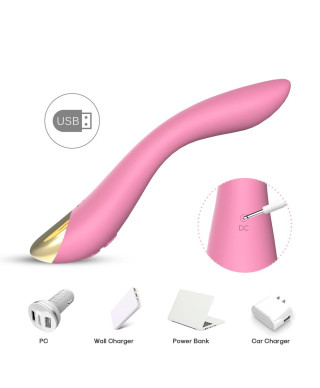 Wibrator masażer stymulator punktu g 22cm 9 trybów