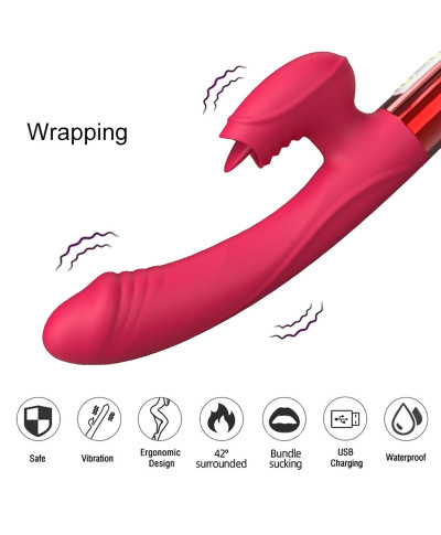 Wibrator podgrzewany damski królik wibracje sex