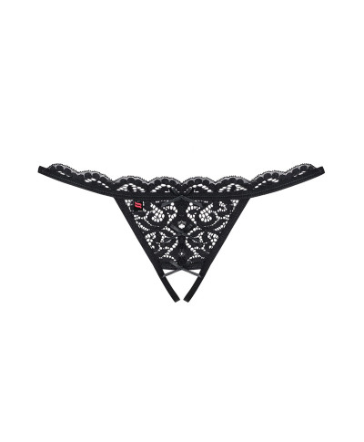 Erotyczne otwarte stringi koronkowe obsessive lxl