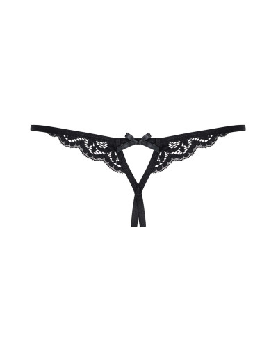 Erotyczne otwarte stringi koronkowe obsessive lxl