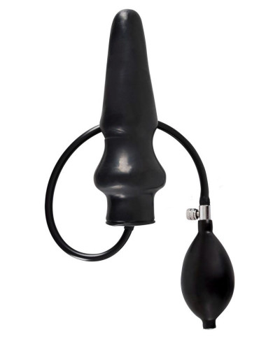 Lateksowy pompowany plug analny powiększany 20cm