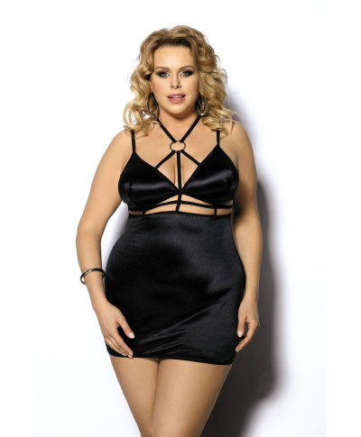 Desita XXL chemise blackhalka czarna