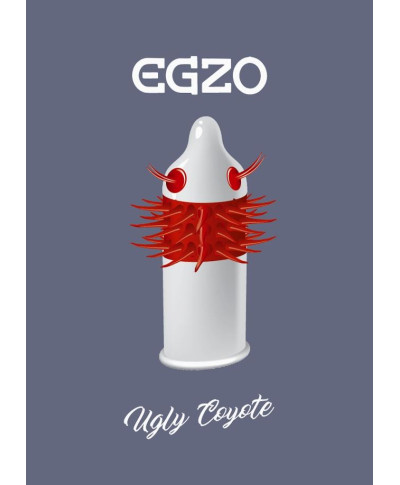 Prezerwatywy z fakturą wypustkami egzo ugly coyote