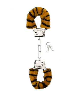 Furry Handcuffs - Tiger