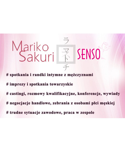 Feromony-Mariko Sakuri SENSO 50 ml for women