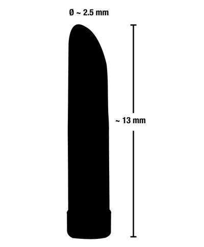 Podręczny dyskretny mini wibratr sex masażer 13cm