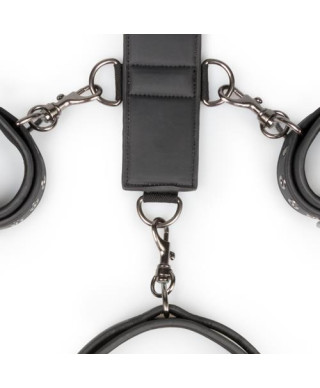 Taśmy pasy do krępowania obroża z kajdankami bdsm