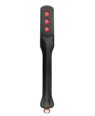 Pejcz-Long Leather Paddle With Heart