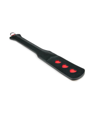 Pejcz-Long Leather Paddle With Heart