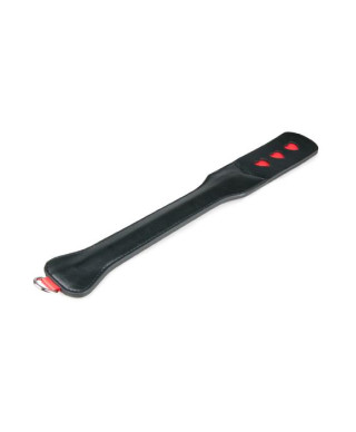 Pejcz-Long Leather Paddle With Heart