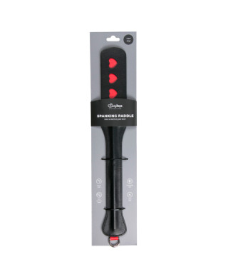 Pejcz-Long Leather Paddle With Heart
