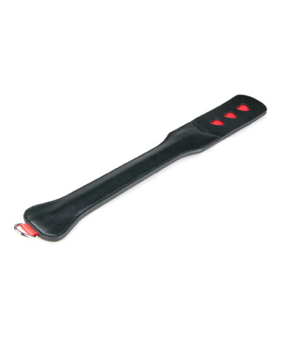 Pejcz-Long Leather Paddle With Heart
