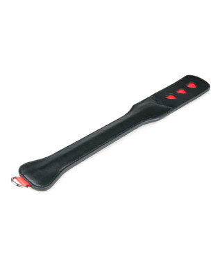 Pejcz-Long Leather Paddle With Heart