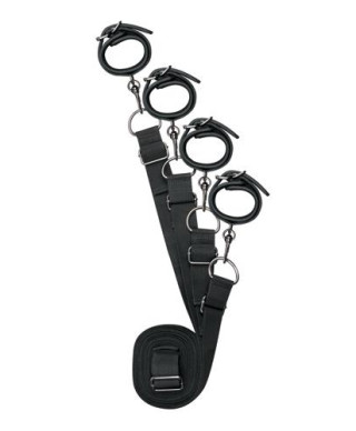 Bdsm bondage zestaw pasów do krępownia do łóżka
