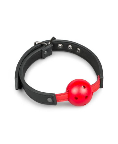 Knebel-Ball Gag With PVC Ball - Red