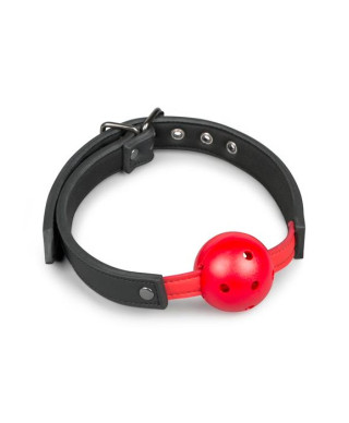 Knebel-Ball Gag With PVC Ball - Red