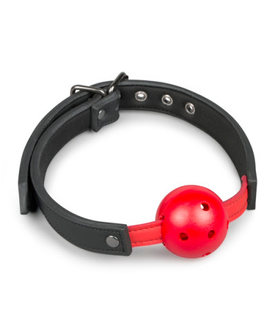 Knebel-Ball Gag With PVC Ball - Red