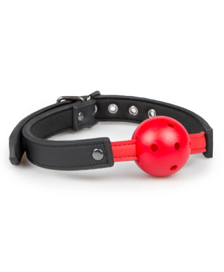 Knebel-Ball Gag With PVC Ball - Red