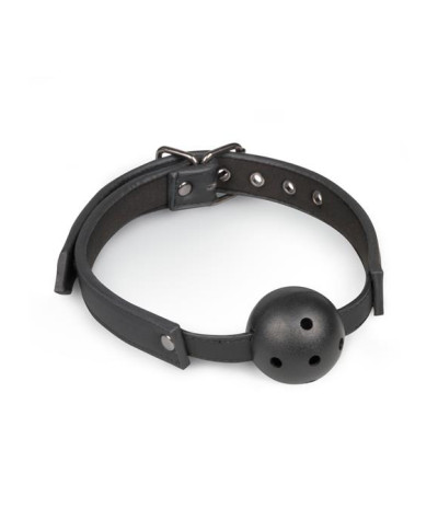 Knebel-Ball Gag With PVC Ball - Black