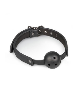 Knebel-Ball Gag With PVC Ball - Black
