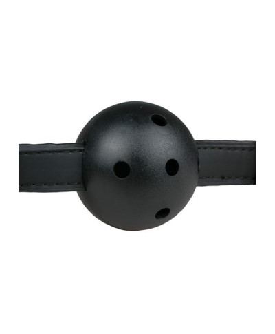 Knebel-Ball Gag With PVC Ball - Black