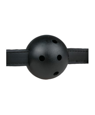 Knebel-Ball Gag With PVC Ball - Black