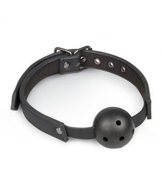 Knebel-Ball Gag With PVC Ball - Black