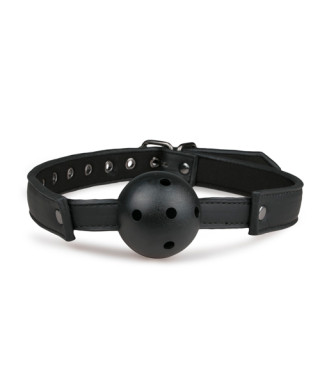 Knebel-Ball Gag With PVC Ball - Black