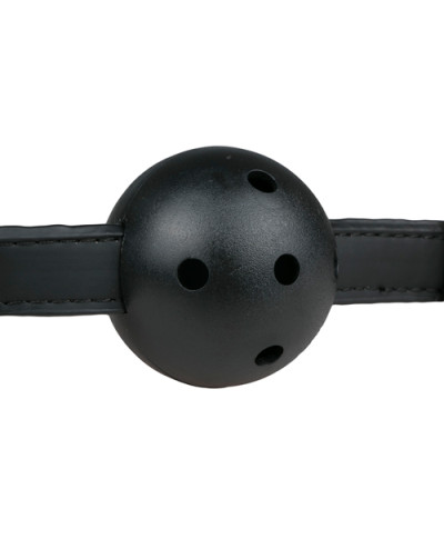 Knebel-Ball Gag With PVC Ball - Black