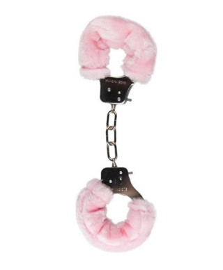 Kajdanki-furry handcuffs - pink