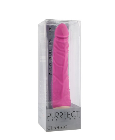 Wibrator z żyłkami główką jak penis 7trybów 21cm