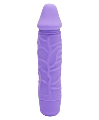 Nieduży silikonowy wibrator prawdziwy penis 15cm