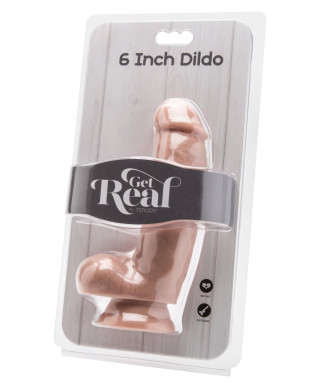 Członek na przyssawce dildo realistyczne sex 15cm