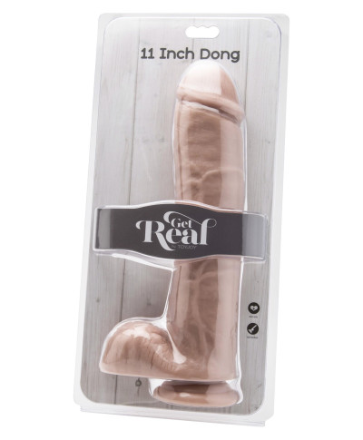 Dildo na przyssawce duży realistyczny penis 28cm