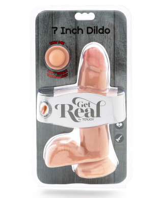 Naturalny realistyczny penis członek dildo 17cm