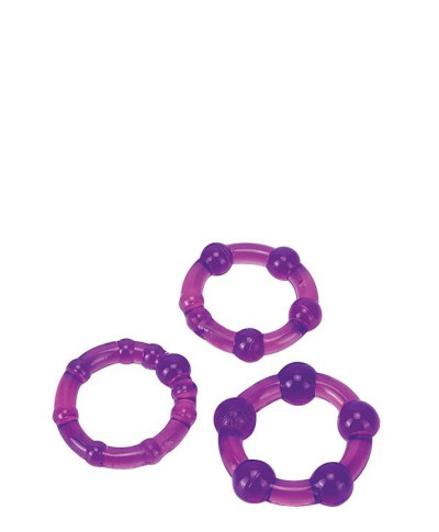 Pierścień-ULTRA SOFT STRETCHY PRO RINGS PURPLE