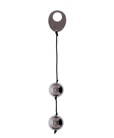 Kulki-DOMINO METALLIC BALLS -CHROME BLACK