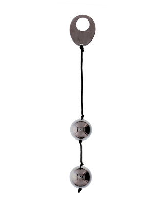 Kulki-DOMINO METALLIC BALLS -CHROME BLACK