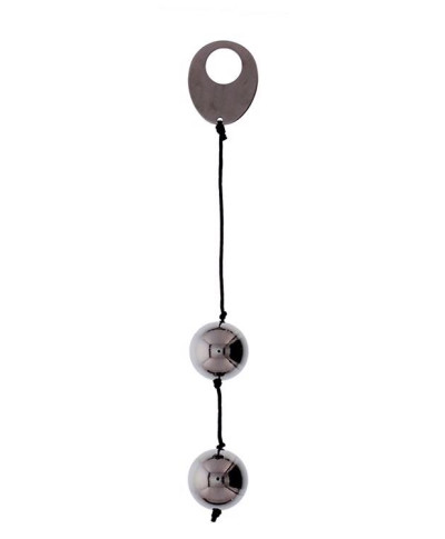 Kulki-DOMINO METALLIC BALLS -CHROME BLACK