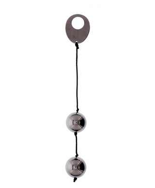 Kulki-DOMINO METALLIC BALLS -CHROME BLACK