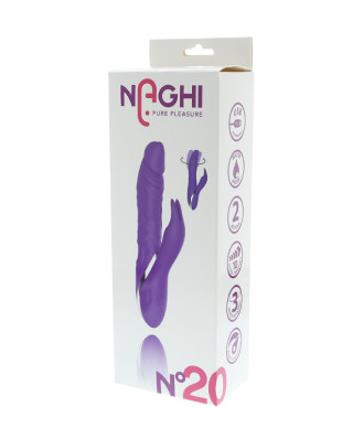 Wibrator-NAGHI NO20 RECHARGEABLE DUO VIBRATOR