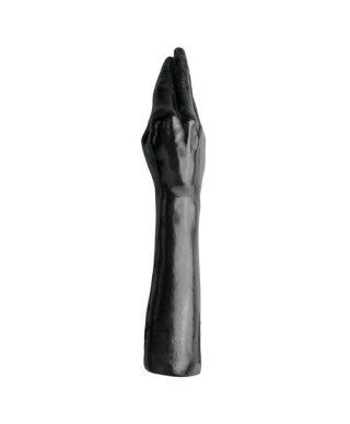 Czarne dildo do fistingu w kształcie ręki 43 cm