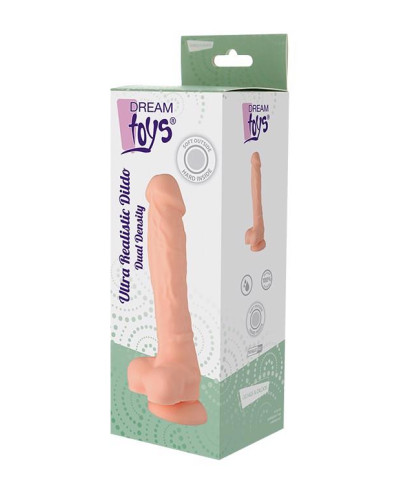 Dildo-dream toys dual density silicone dildo