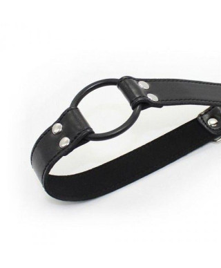Knebel-Easy Belt Ring Gag nero