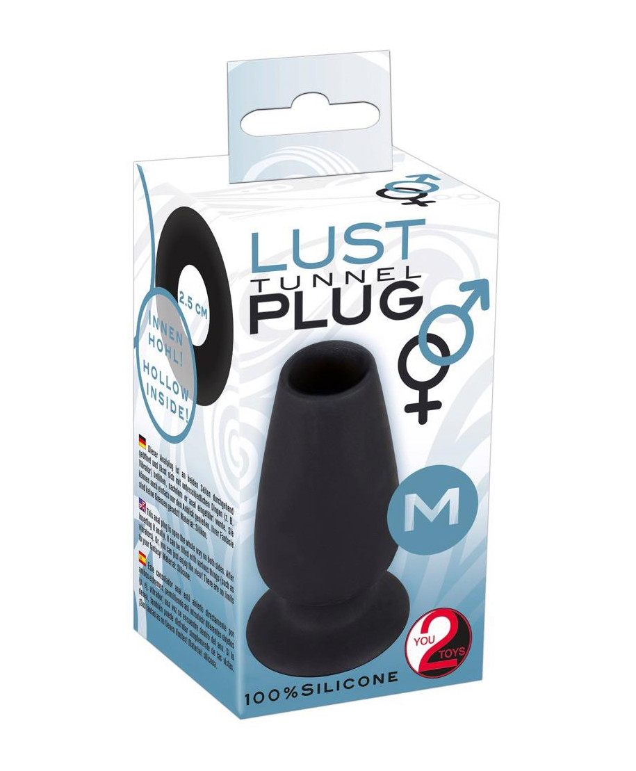 Otwarty korek analny plug tunel sex zatyczka 10cm