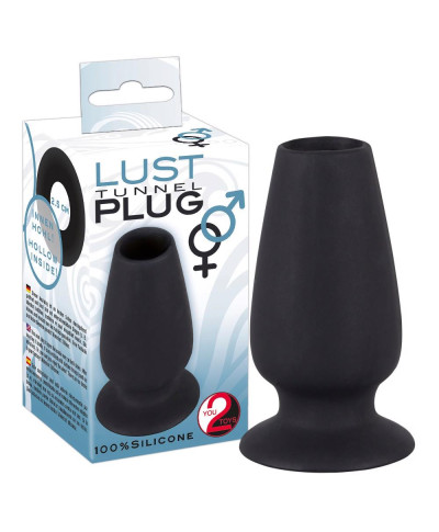 Otwarty korek analny plug tunel sex zatyczka 10cm